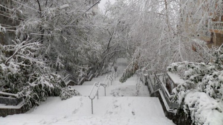 Жълт код за сняг и поледици в Северна България