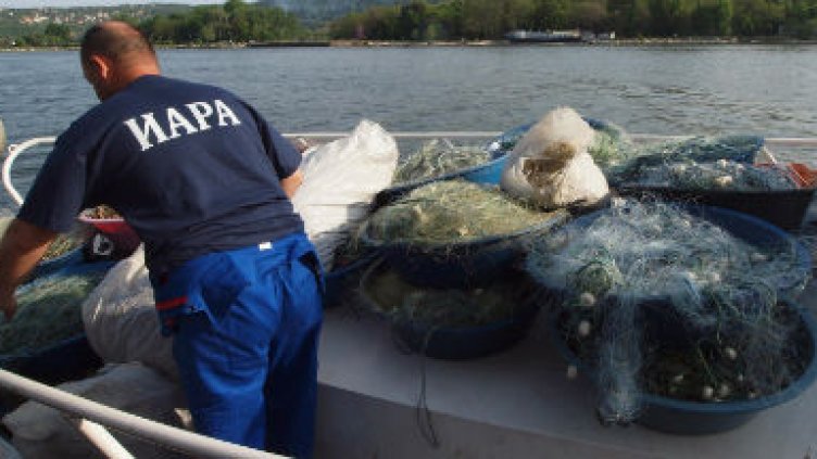 Риба и раци иззеха служители на ИАРА