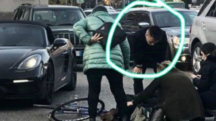 Играч на „Интер“ блъсна колоездачка