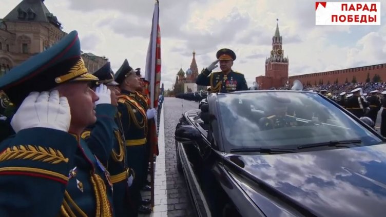 Деня на победата НА ЖИВО от "Червения площад"