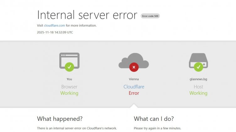Милиони сайтове са недостъпни заради глобален срив в Cloudflare