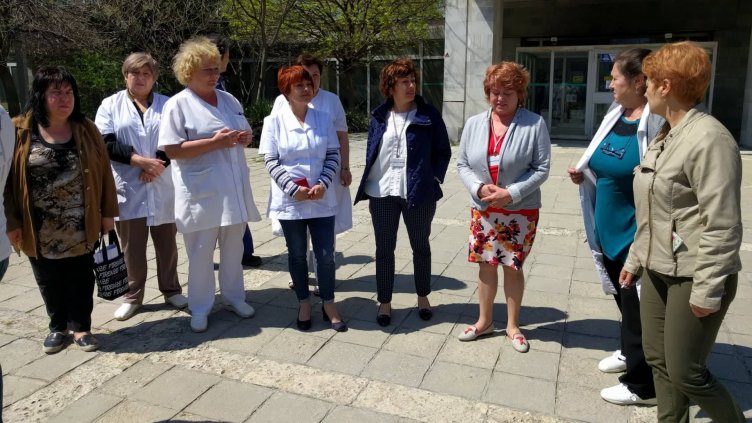 Здравните инспектори във Варна отново протестираха