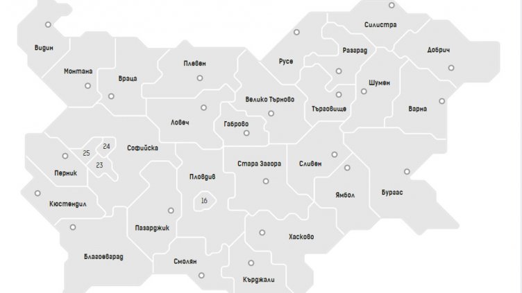 Как гласуваха българите на вота 2 в 1 по области