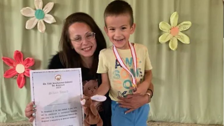 6-годишно варненче със сребърен медал от конкурс в Япония