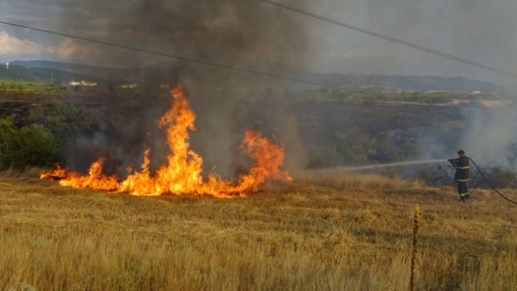 Пожарни ще дежурят до нивите по време на събирането на реколтата