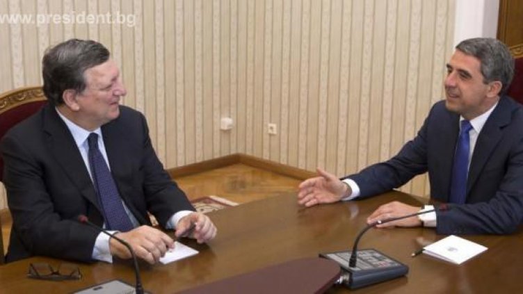 Президентът се срещна с Жозе Мануел Барозу