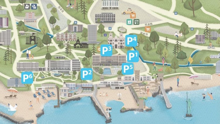 Паркираме в курорта "Св. св. Константин и Елена" с SMS от днес