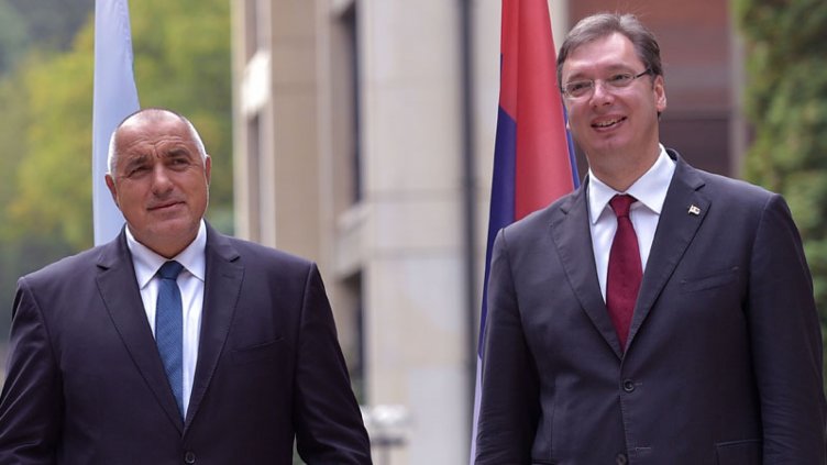 Бойко Борисов и сръбският президент Александър Вучич си пожелаха още просперитет за Западните Балкани през 2018 г.