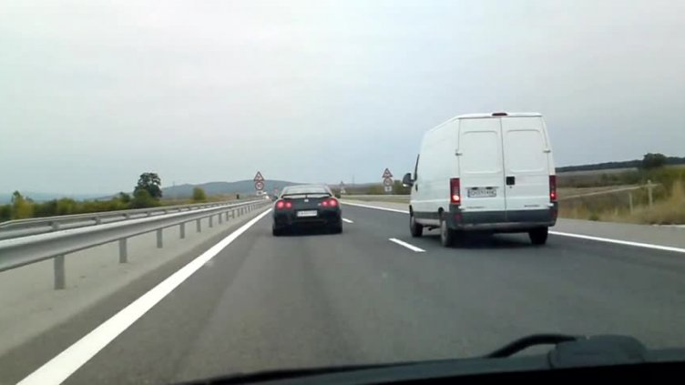 Караш с над 200 км/ч на магистралата - отиваш да съд