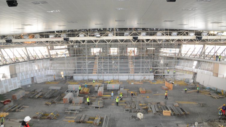 Довършват зала “Конгресна” след Световната купа