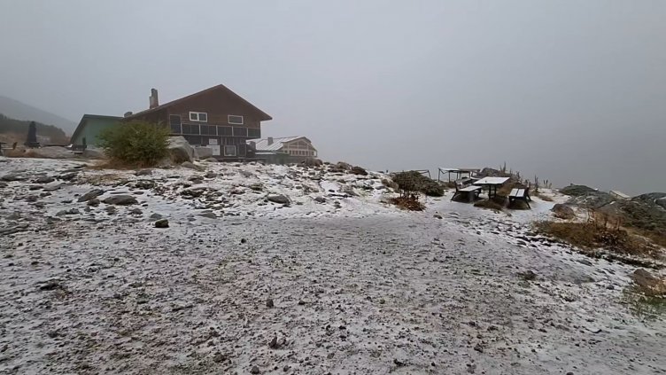 Падна първият сняг (ВИДЕО)