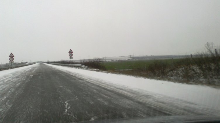 Какви са пътните условия след първия сняг