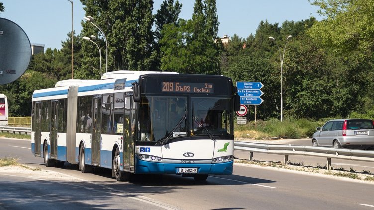 Автобусите във Варна - с разреден график заради болни шофьори
