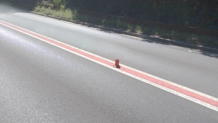 Злосторници резнаха 11 ограничителни колчета в Кресненското дефиле