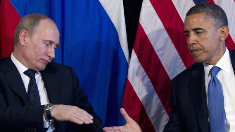 Путин и Обама разговаряха "на крак" в Китай