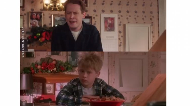 Маколи Кълкин пресъздаде сцени от „Сам вкъщи“ за реклама (ВИДЕО)