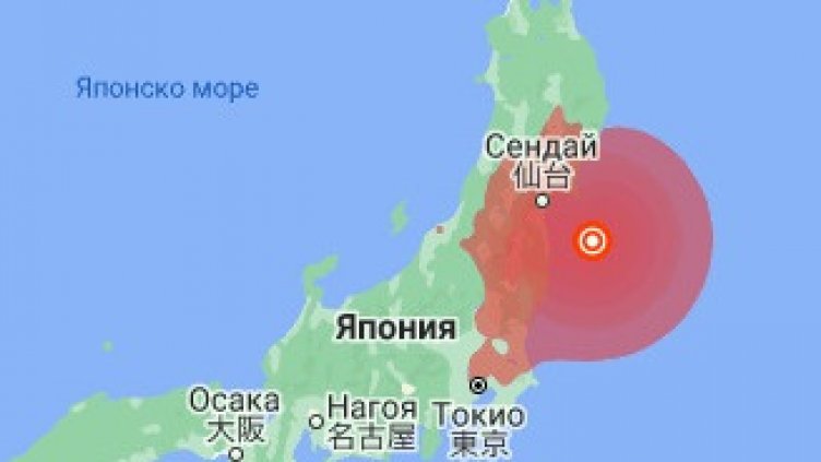 Над 100 души са ранени след земетресение в Япония