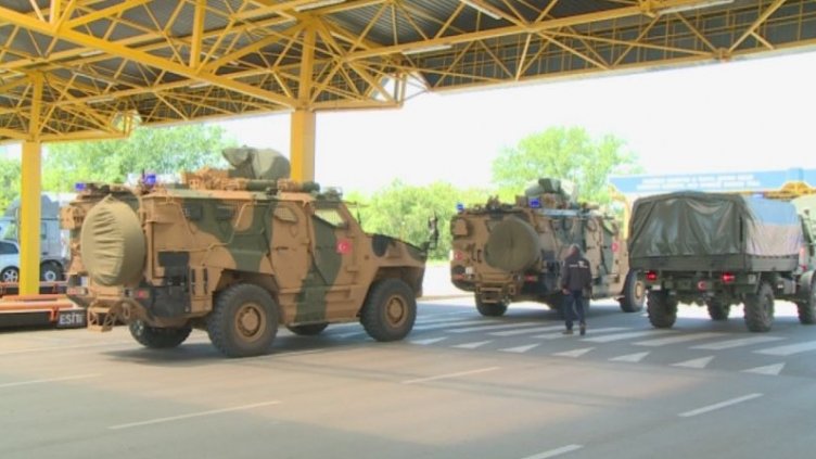 Военна техника на НАТО преминава през България