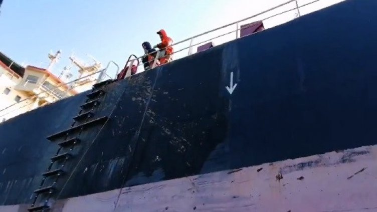 Корабът "Царевна" пристигна във Варна (ВИДЕО)