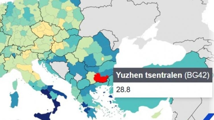 Кои са най-бедните райони в България? 