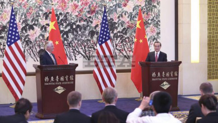 Тилърсън се срещна с китайския президент