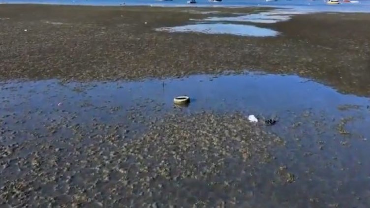 Странен феномен в Турция - морето с дръпна с над 30 метра ВИДЕО