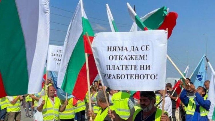 Пътните строители излизат отново на протест