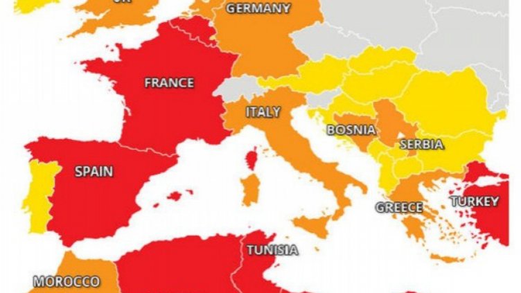 България е Сърбия!? Британско издание ни изтри от картата