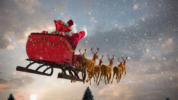 7,6 млрд. подаръци ще раздаде Дядо Коледа тази нощ