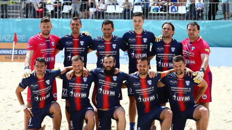 МФК Спартак ще играе за 11-о място в Шампионската лига по плажен футбол