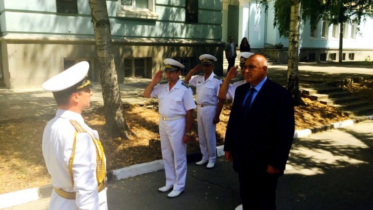 Бойко Борисов посети ВВМУ &ldquo;Н. Й. Вапцаров&rdquo;