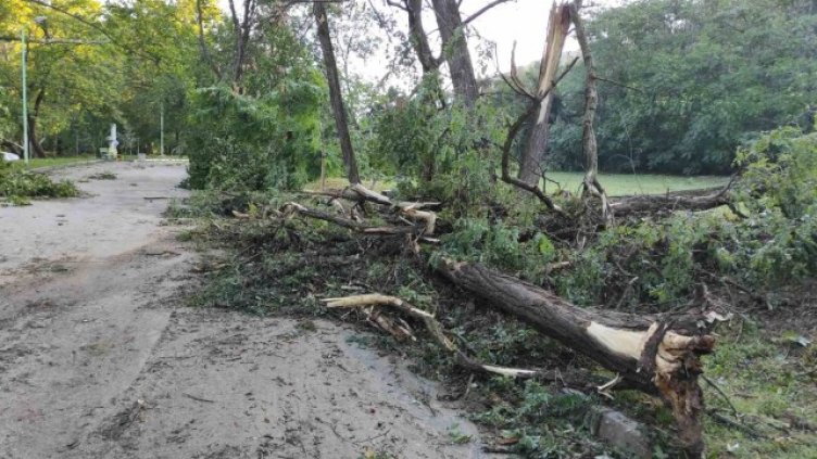 Силна буря удари Сандански