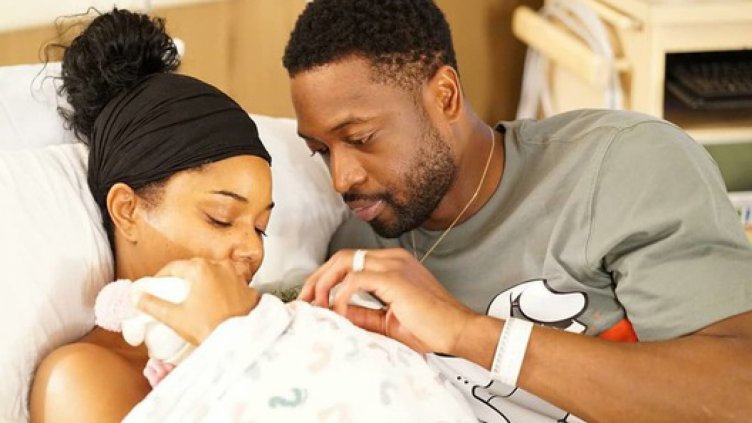 Габриел Юниън и Дуейн Уейд станаха родители