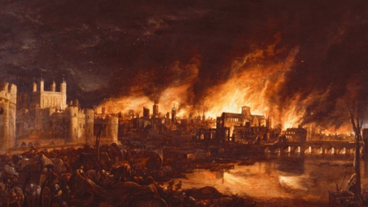 Правят изложба посветена на големия пожар в Лондон от 1666 г.