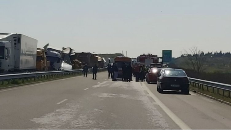 9 верижни катастрофи са станали у нас по време на извънредното положение