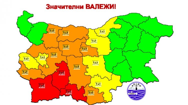 Частично бедствено положение след в няколко села в Новозагорско