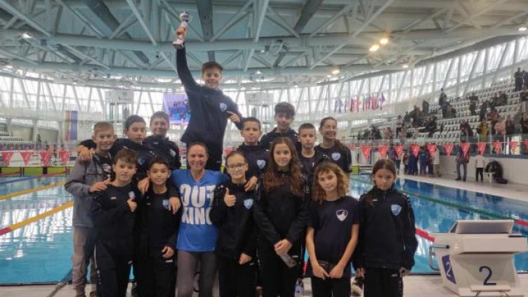 ПСК „Черно море” с бронзов трофей на държавното при децата