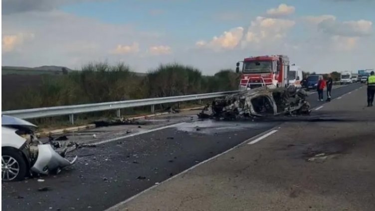 Четирима души са тежко пострадали след катастрофата на АМ "Тракия"