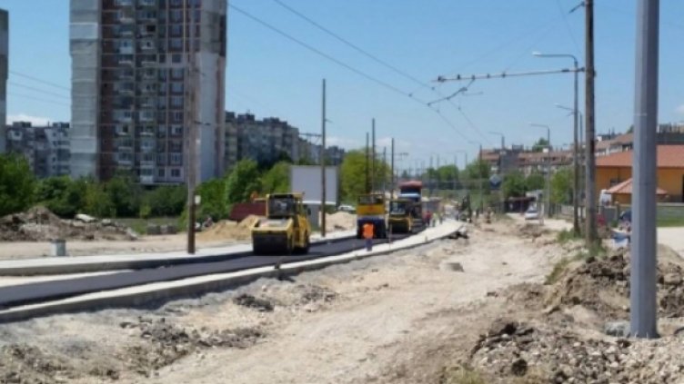 Ремонтът на бул. „Трети март“ приключва до седмици