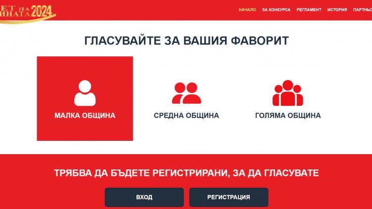 Избираме „Кмет на годината 2024“