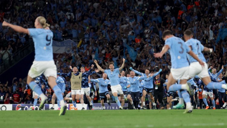 "Манчестър" С е за първи път победител в Шампионска лига