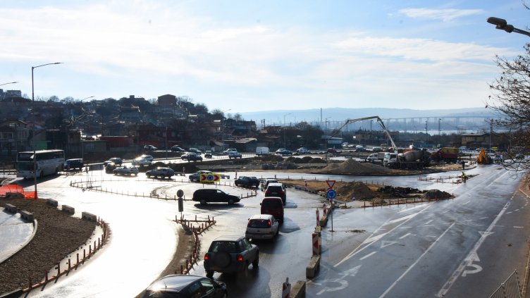 За 1 май пускат новото кръгово под „Максуда“ във Варна