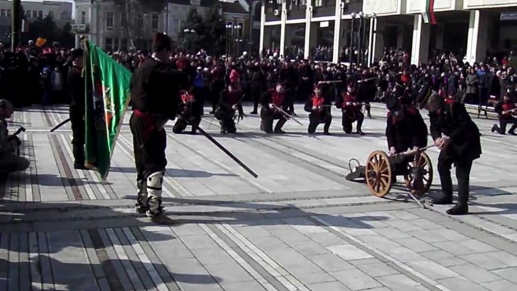 Възстановка на събитията от преди 140 г. направиха във Видин
