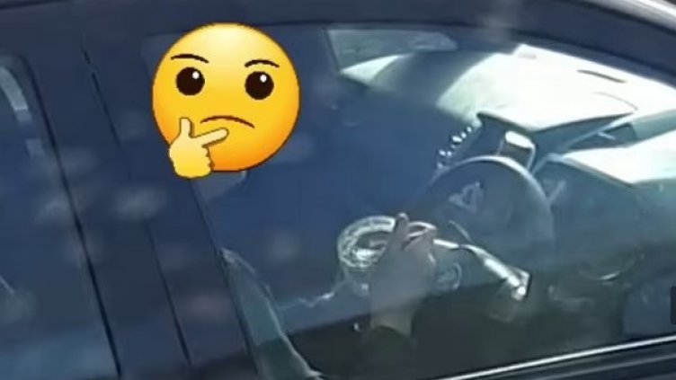 Катаджии изумени: Глоба за шофьор, сърбащ супа с 80 км/час ВИДЕО