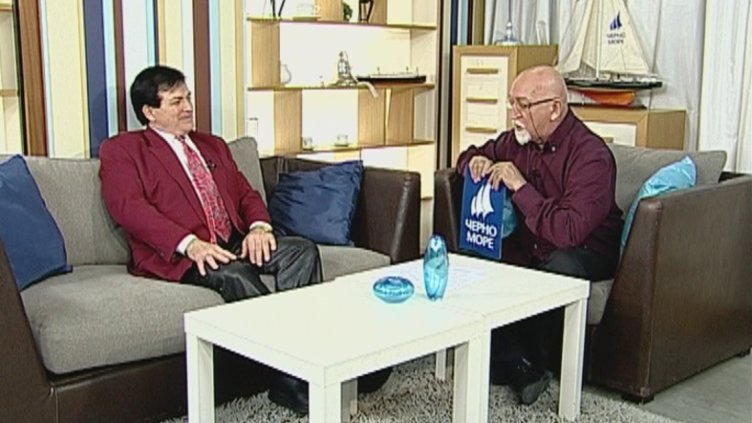 Тв "Черно море"- Минути за култура- гостува тенора Арсений Арсов 18.02.2016