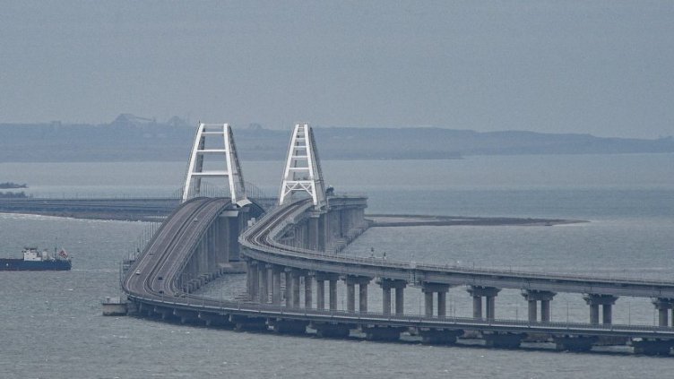 Пропадна част от Кримския мост