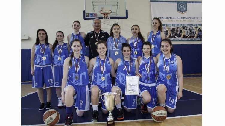 Ученици от I ЕГ станаха републикански шампиони по баскетбол