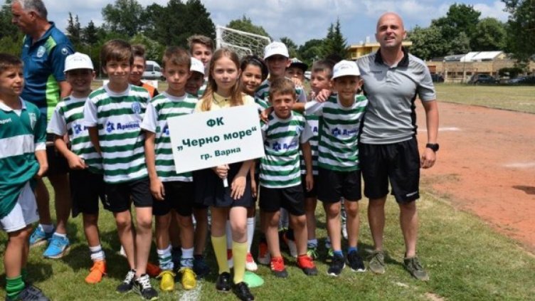 Децата на Черно море записаха победа срещу украинци в контрола