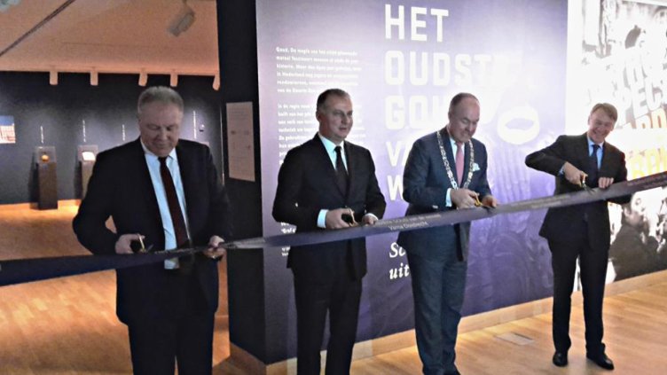 Откриха изложба с варненското златно съкровище в Дордрехт