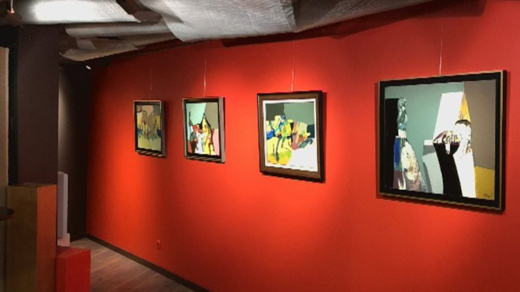 Откриха изложбата живопис на Васил Стоев